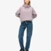 Felpa con cappuccio Essential Logo Overdyed