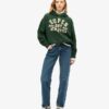 Felpa con cappuccio oversize con applicazione Athletic Essentials Felpa con cappuccio oversize con applicazione Athletic Essentials