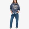 Felpa con cappuccio oversize con applicazione Athletic Essentials