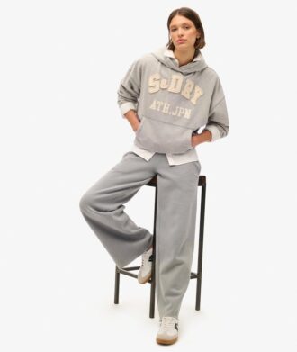 Felpa con cappuccio oversize con applicazione Athletic Essentials