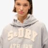 Felpa con cappuccio oversize con applicazione Athletic Essentials Felpa con cappuccio oversize con applicazione Athletic Essentials
