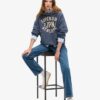 Felpa con cappuccio oversize con applicazione Athletic Essentials