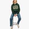 Felpa con cappuccio oversize con applicazione Athletic Essentials Felpa con cappuccio oversize con applicazione Athletic Essentials