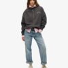 Felpa con cappuccio oversize e zip Athletic Essentials Felpa con cappuccio oversize e zip Athletic Essentials