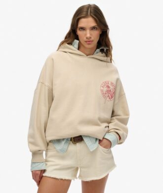 Felpa con cappuccio oversize Lo-Fi Outdoor