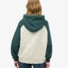 Felpa con cappuccio oversize raglan con zip e logo Essential Felpa con cappuccio oversize raglan con zip e logo Essential