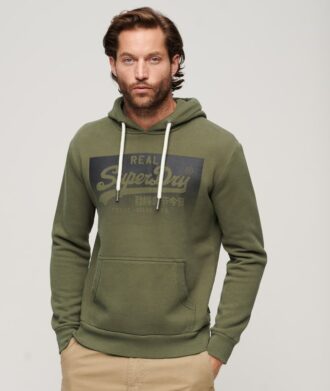Felpa con cappuccio Vintage Box Gradient