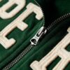 Felpa con zip ampia e applicazioni Athletic Essentials
