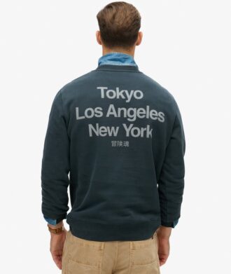 Felpa Core Logo City Loose Crew