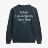 Felpa Core Logo City Loose Crew