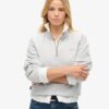 Felpa Essential con mezza zip Felpa Essential con mezza zip