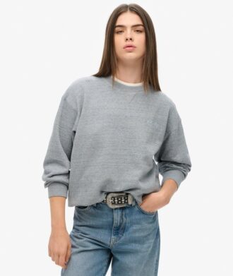 Felpa Essential Logo Overdyed