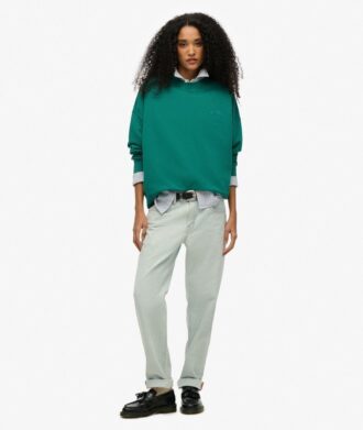 Felpa oversize con logo Essential