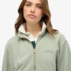Felpa oversize con mezza zip e logo Essential Felpa oversize con mezza zip e logo Essential