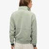 Felpa oversize con mezza zip e logo Essential Felpa oversize con mezza zip e logo Essential
