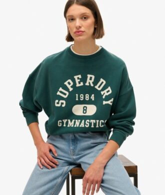Felpa oversize stampata Athletic Essentials