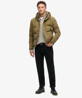 Giacca a vento corta Hooded Puffer Everest