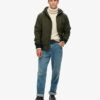 Giacca bomber Hooded in nylon surplus Giacca bomber Hooded in nylon surplus