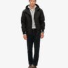 Giacca bomber Hooded in nylon surplus Giacca bomber Hooded in nylon surplus