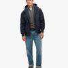 Giacca bomber Hooded in nylon surplus Giacca bomber Hooded in nylon surplus