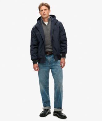 Giacca bomber Hooded in nylon surplus