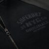 Giacca bomber in jersey con grafica College