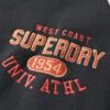 Giacca bomber in jersey con grafica College Script Giacca bomber in jersey con grafica College Script