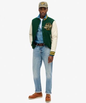 Giacca bomber in lana Varsity