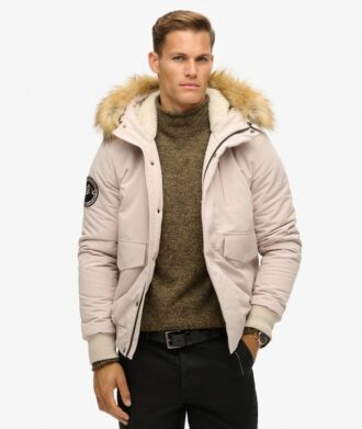 Giacca bomber Puffer Everest con cappuccio