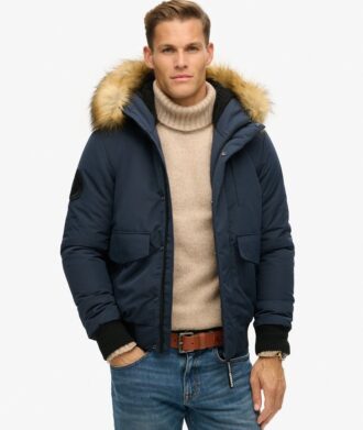 Giacca bomber Puffer Everest con cappuccio