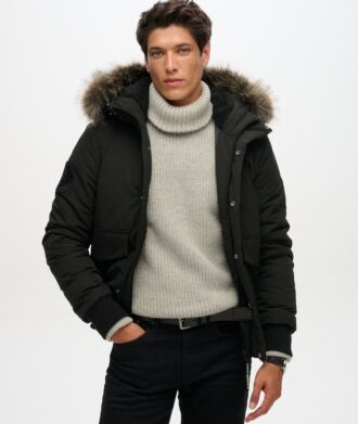 Giacca bomber Puffer Everest con cappuccio