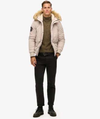 Giacca bomber Puffer Everest con cappuccio