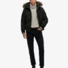 Giacca bomber Puffer Everest con cappuccio Giacca bomber Puffer Everest con cappuccio