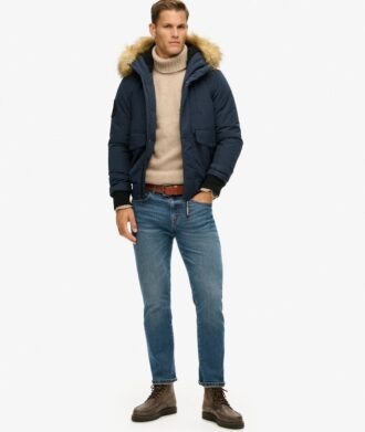 Giacca bomber Puffer Everest con cappuccio