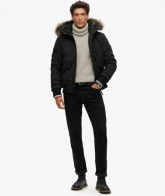 Giacca bomber Puffer Everest con cappuccio