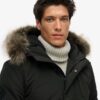 Giacca bomber Puffer Everest con cappuccio Giacca bomber Puffer Everest con cappuccio