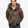 Giacca bomber Puffer Everest con cappuccio