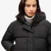 Giacca bomber sportiva Puffer con cappuccio Giacca bomber sportiva Puffer con cappuccio