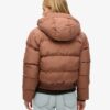 Giacca bomber sportiva Puffer con cappuccio Giacca bomber sportiva Puffer con cappuccio