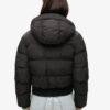Giacca bomber sportiva Puffer con cappuccio Giacca bomber sportiva Puffer con cappuccio