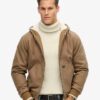 Giacca bomber Vintage da lavoro con cappuccio