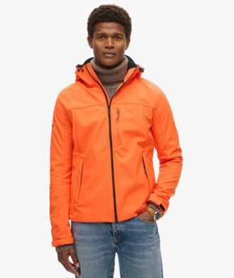 Giacca da trekking soft shell con cappuccio