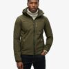 Giacca da trekking soft shell con cappuccio