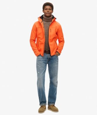 Giacca da trekking soft shell con cappuccio
