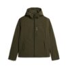 Giacca da trekking soft shell con cappuccio