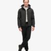 Giacca da trekking softshell ripstop con cappuccio Hooded