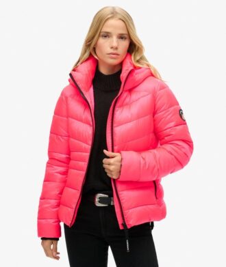 Giacca Hooded Fuji Quilted Padded