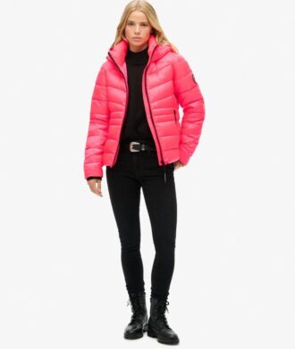 Giacca Hooded Fuji Quilted Padded
