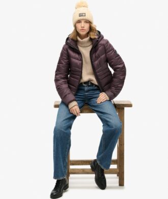 Giacca Hooded Fuji Quilted Padded