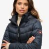 Giacca Hooded Fuji Quilted Padded